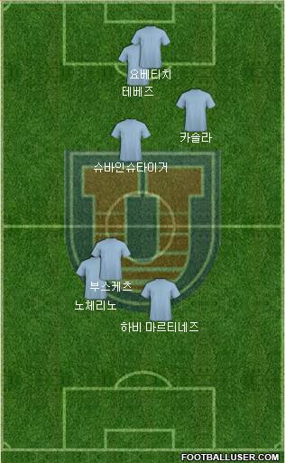 C Universitario San Francisco Xavier Formation 2013