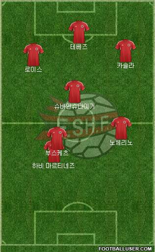 Albania Formation 2013