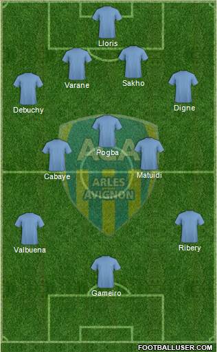 Athlétic Club Arles-Avignon football formation