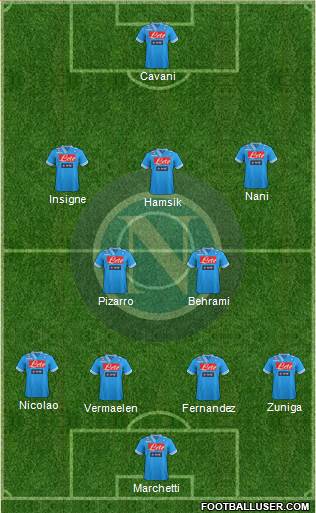 Napoli Formation 2013