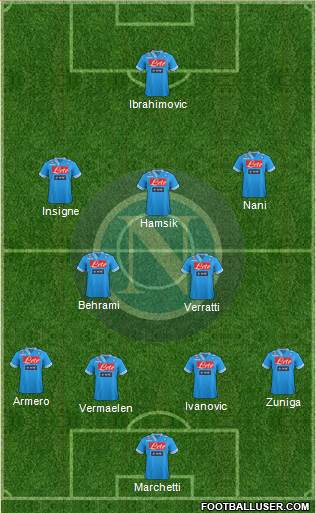 Napoli Formation 2013