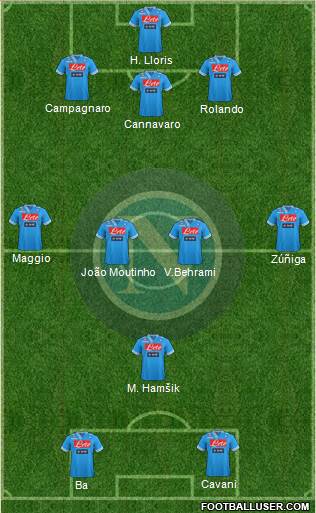 Napoli Formation 2013