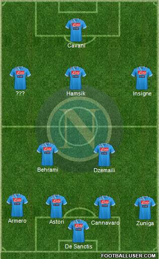 Napoli Formation 2013