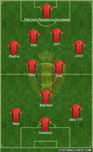 Belgium Formation 2013