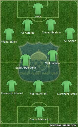 Najaf Sports Club Formation 2013