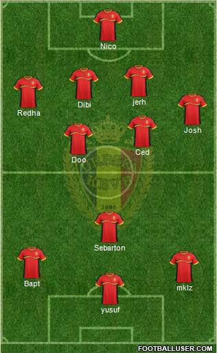Belgium Formation 2013