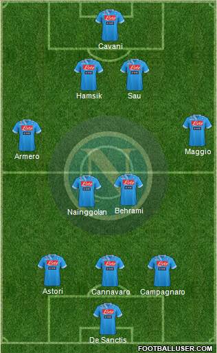 Napoli Formation 2013