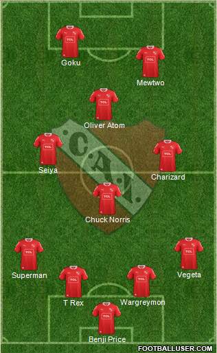 Independiente Formation 2013