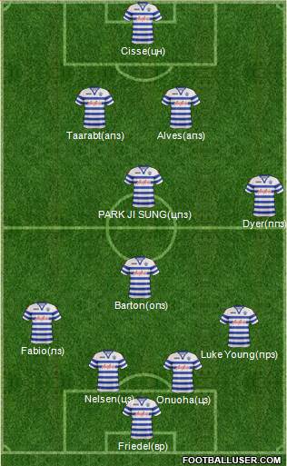 Queens Park Rangers Formation 2013