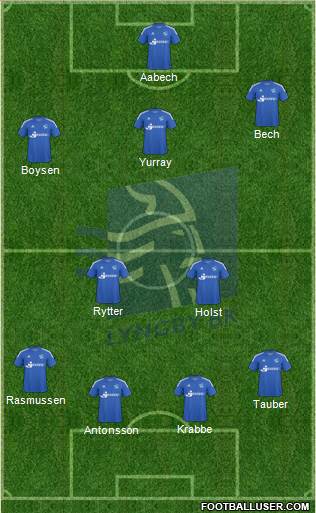 Lyngby Boldklub af 1921 Formation 2013