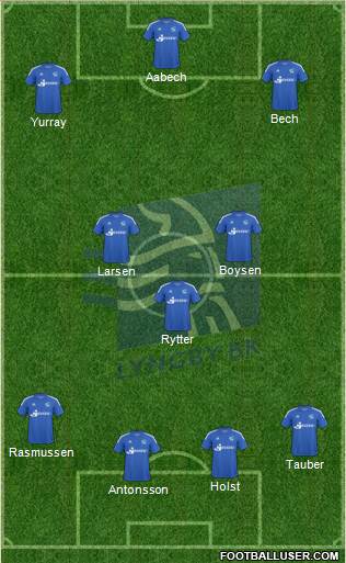 Lyngby Boldklub af 1921 Formation 2013