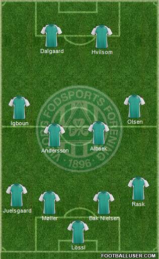 Viborg Fodsports Forening Formation 2013
