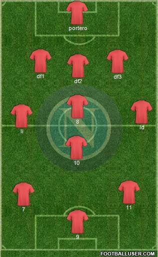 Napoli Formation 2013
