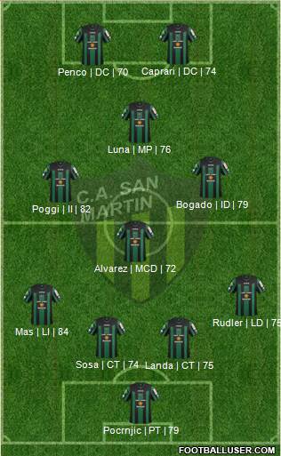 San Martín de San Juan Formation 2013