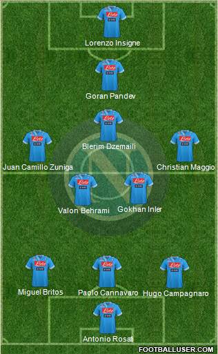 Napoli Formation 2013