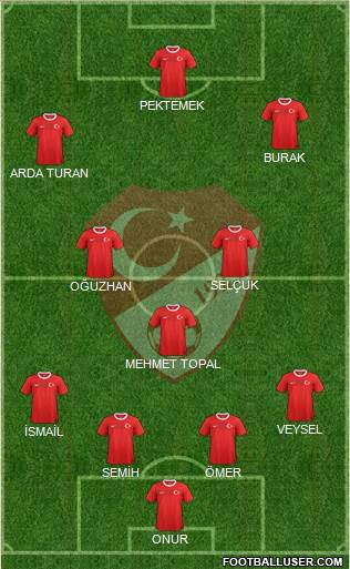 Turkey Formation 2013