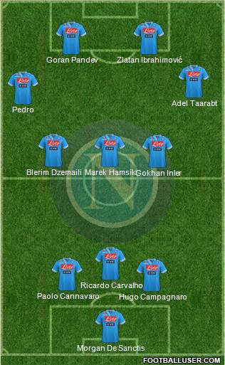 Napoli Formation 2013