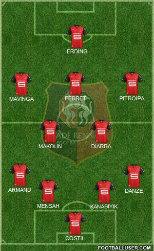 Stade Rennais Football Club Formation 2013