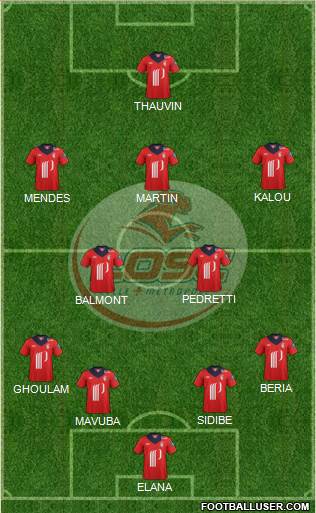 LOSC Lille Métropole Formation 2013