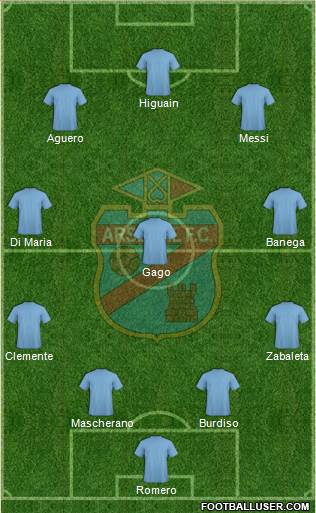 Arsenal de Sarandí Formation 2013