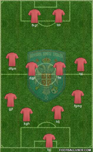 Serbian White Eagles Football Club Formation 2013