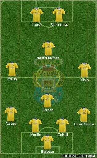 U.D. Las Palmas S.A.D. Formation 2013