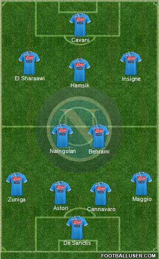Napoli Formation 2013