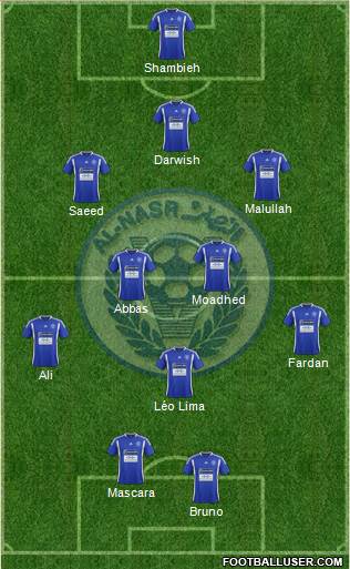 Al-Nassr (UAE) Formation 2013