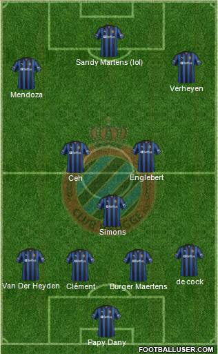 Club Brugge KV Formation 2013