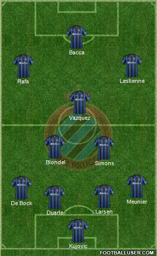 Club Brugge KV Formation 2013
