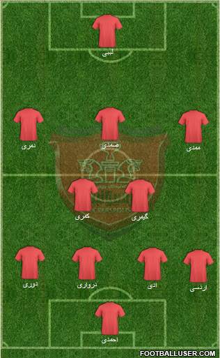 Persepolis Tehran Formation 2013