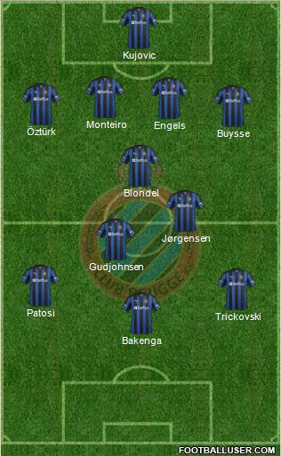 Club Brugge KV Formation 2013