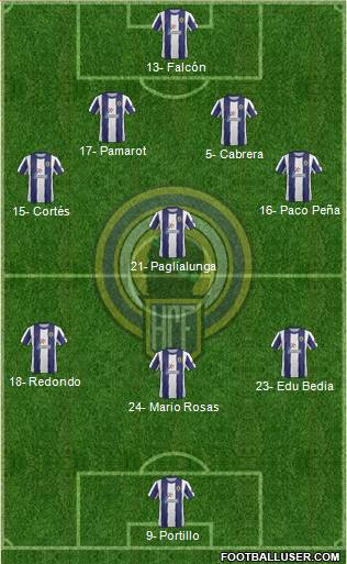Hércules C.F., S.A.D. Formation 2013