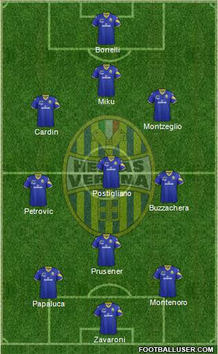 Hellas Verona Formation 2013