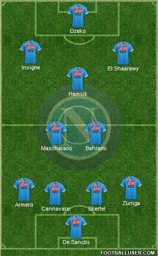 Napoli Formation 2013
