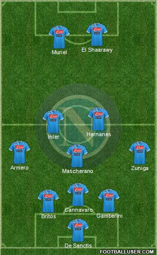 Napoli Formation 2013