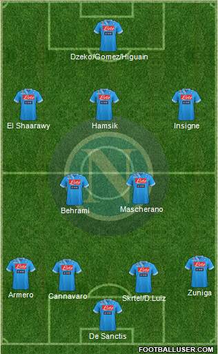 Napoli Formation 2013