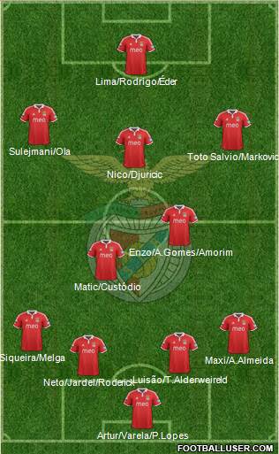 Sport Lisboa e Benfica - SAD Formation 2013