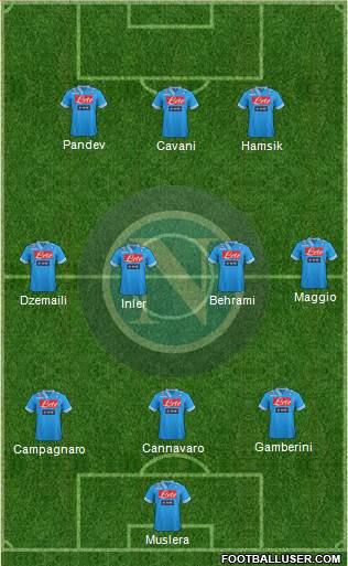 Napoli Formation 2013