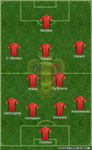 Belgium Formation 2013