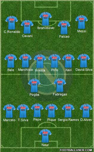 Napoli Formation 2013