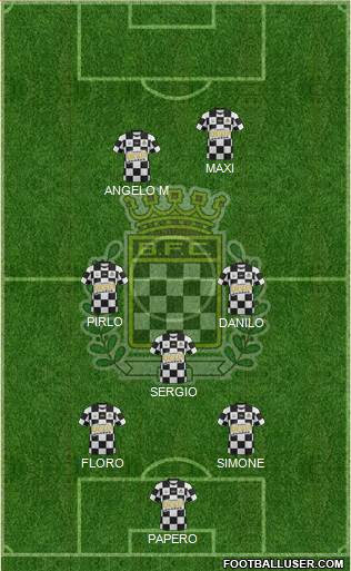 Boavista Futebol Clube - SAD football formation