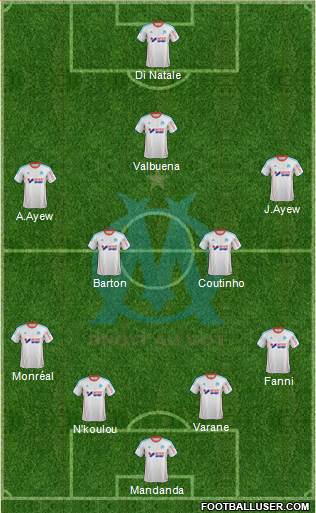 Olympique de Marseille Formation 2013