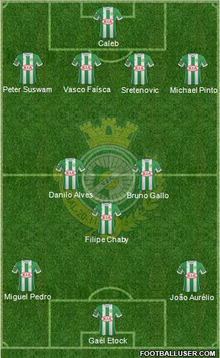 Vitória Futebol Clube Formation 2013