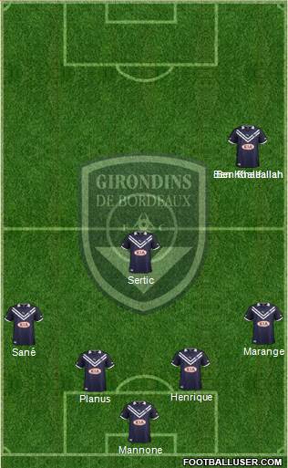 FC Girondins de Bordeaux Formation 2013