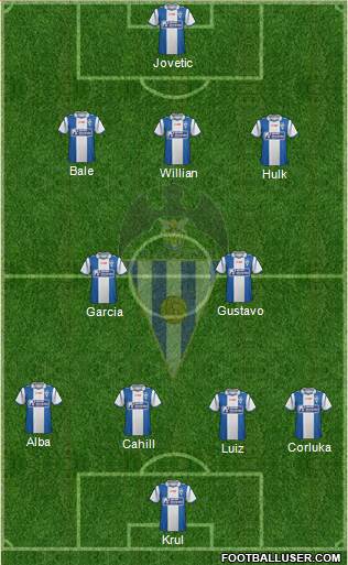 C.D. Alcoyano Formation 2013