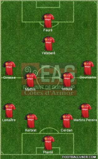En Avant de Guingamp Formation 2013