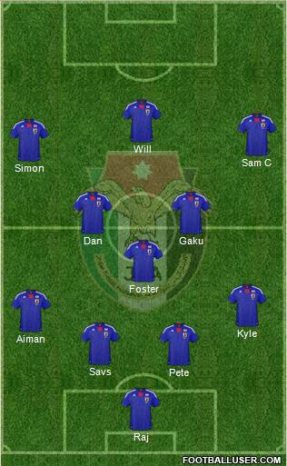 Japan Formation 2013
