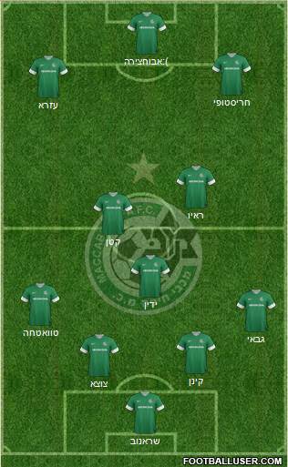 Maccabi Haifa Formation 2013