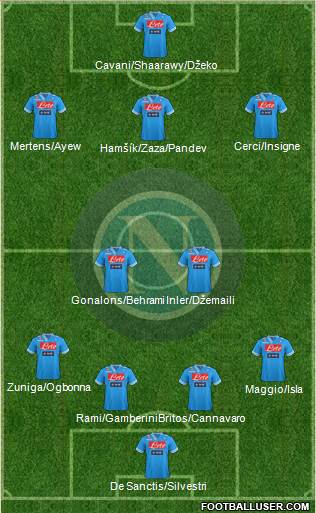 Napoli Formation 2013